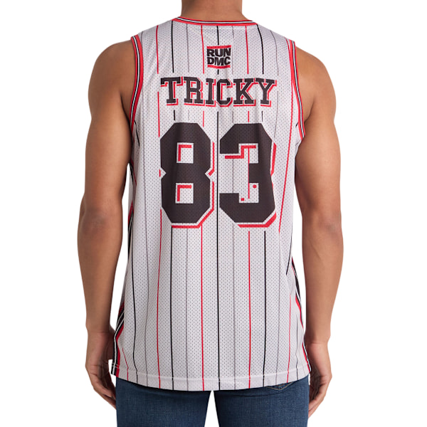 Amplified Herr Tricky Run DMC Basketlinne XL Vit White XL