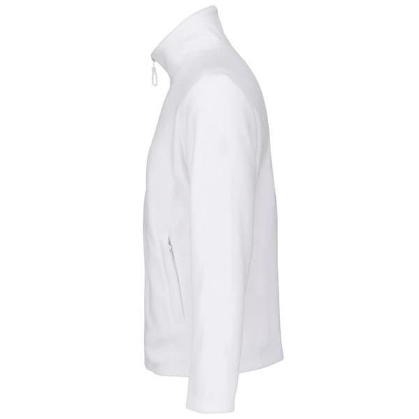 SOLS Unisex Vuxen Microfleece Jacka XL Vit White XL