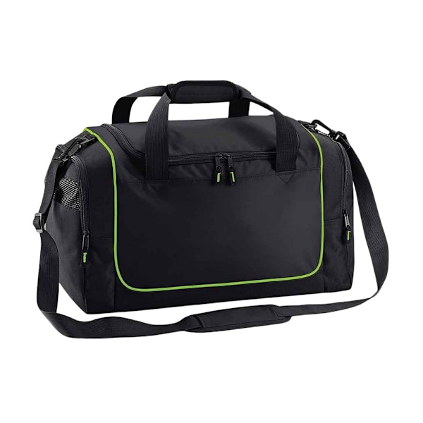 Quadra Teamwear Locker Bag One Size Svart/Limegrön Black/Lime Green One Size