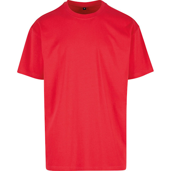 Bygg ditt varumärke Unisex Vuxna Tung Oversized Tee S City Röd City Red S