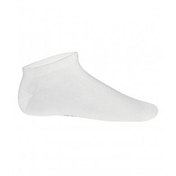 Kariban Proact Dam/Kvinnor Låg Cut Bambu Blanda Sportsockor White 43/46