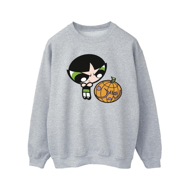 Powerpuff Girls Herr Flickor Buttercup Pumpkin Sweatshirt XL Sports Grey XL