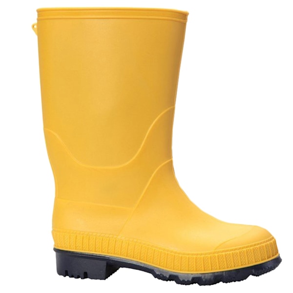 Mountain Warehouse Barn/Kids Enkla Wellington Stövlar 4 UK M Mustard 4 UK