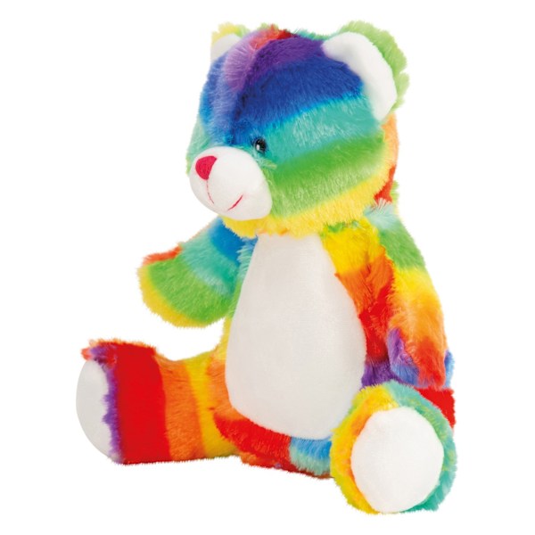 Mumbles Printme Mini Teddy Bear M Rainbow Rainbow M