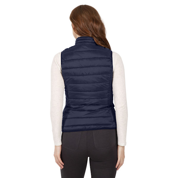Trespass Womens/Ladies Teeley Packaway Gilet XXL Marinblå Navy XXL
