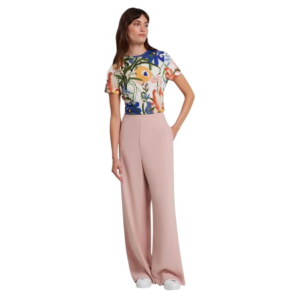 Ted Baker Dam T-shirt i bomull 8 UK Vit White 8 UK