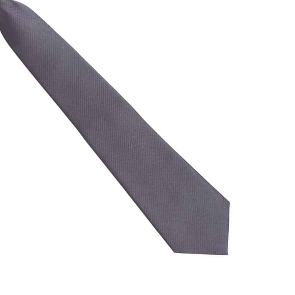 Premier Unisex Vuxen Färger Mode Enfärgad Clip-On Slips En Storlek Grey One Size