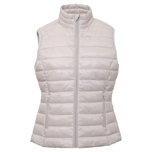 2786 dam/dam terräng ärmlös vadderad Gilet 2XL Oyster W Oyster White 2XL