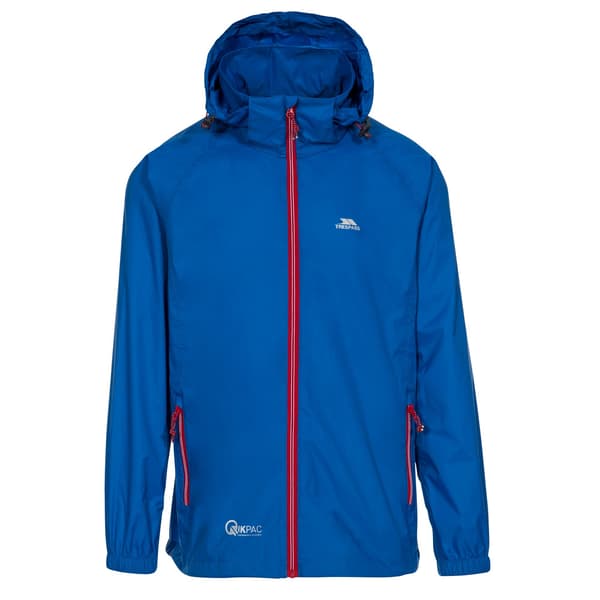 Trespass Qikpac X Unisex Packaway Jacka XS Blå Blue XS