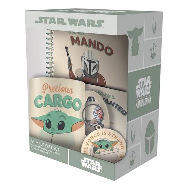 Star Wars: The Mandalorian Precious Cargo Presentset En Storlek Flerfärgad Multicoloured One Size