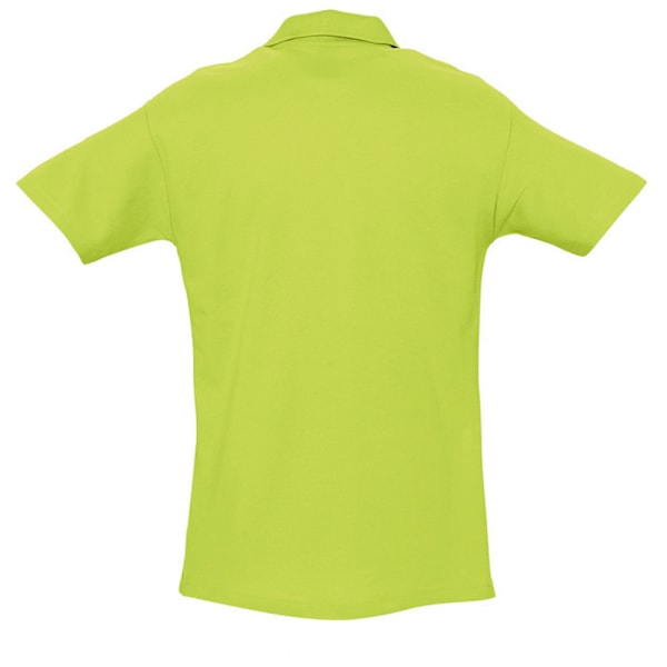 SOLS Herr Spring II Kortärmad Tungvikts Poloskjorta M Apple Apple Green M