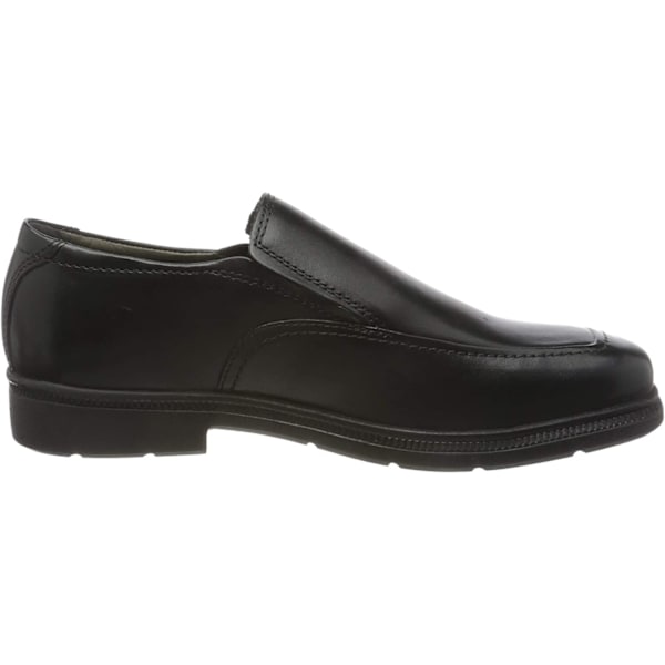 Geox Pojkar Federico Skolskor i Läder 1.5 UK Svart Black 1.5 UK