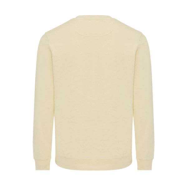 Iqoniq Unisex Vuxen Etosha Återvunnen Bomull Lätt Sweatshirt Cream Yellow XS