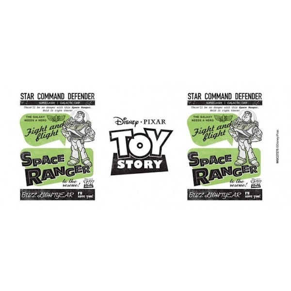 Toy Story Space Ranger Buzz Lightyear Mug En Storlek Grön/Vit Green/White One Size