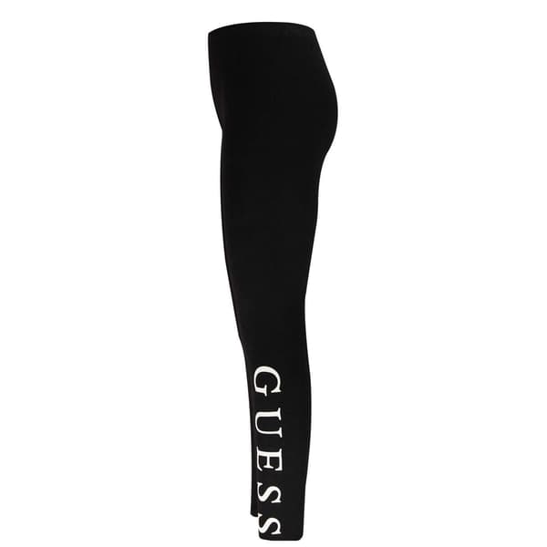 Guess Logoleggings för barn 14 år Svart Black 14 Years