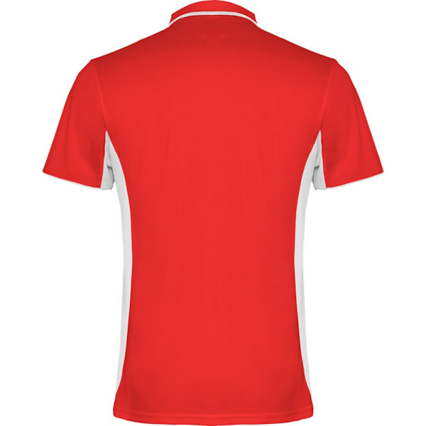 Roly Unisex Vuxen Montmelo Kortärmad Sportpolotröja XL Röd Red/White XL