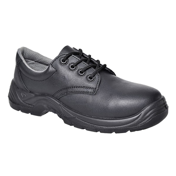 Portwest Herr Läder Compositelite Säkerhetsskor 4 UK Svart Black 4 UK