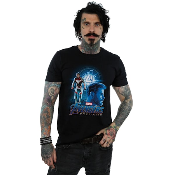 Marvel Mens Avengers Endgame Thor Team Suit T-Shirt L Svart Black L