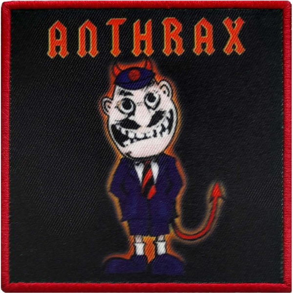 Anthrax TNT Patch One Size Svart/Röd Black/Red One Size