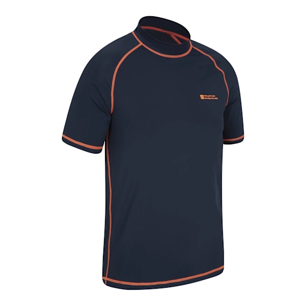 Mountain Warehouse UV-skyddande rashguard för män XS marinblå Navy XS