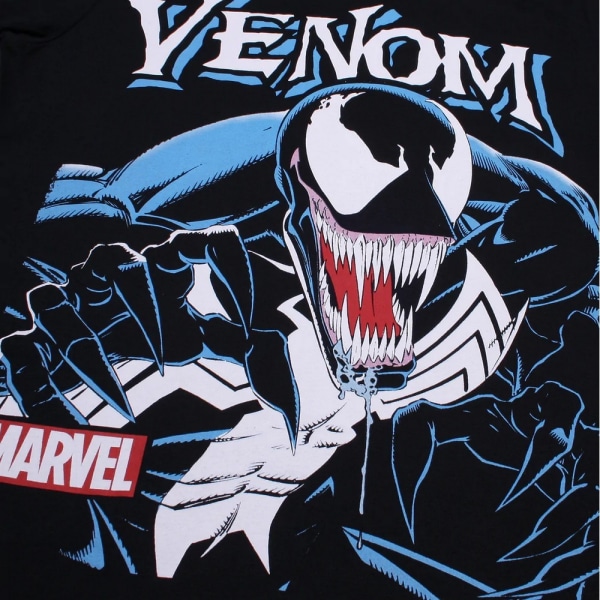 Venom Mens Antihero T-Shirt XXL Svart/Blå/Vit Black/Blue/White XXL