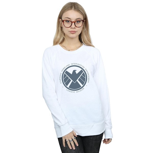 Marvel Dam/Damer Agents Of SHIELD Logistics Division Tröjor White M