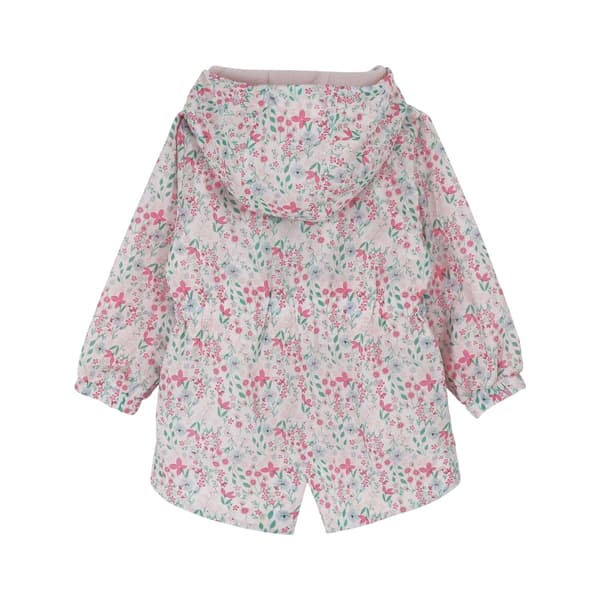 Firetrap Flickor Blommig Anorak med Huva 6-7 År Rosa Pink 6-7 Years