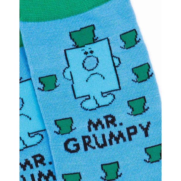 Mr Men Herr Mr Grumpy Mugg och Sock Set One Size Blå Blue One Size