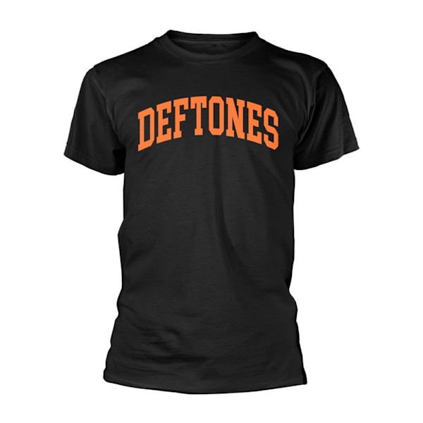 Deftones Unisex College T-shirt XL Svart Black XL