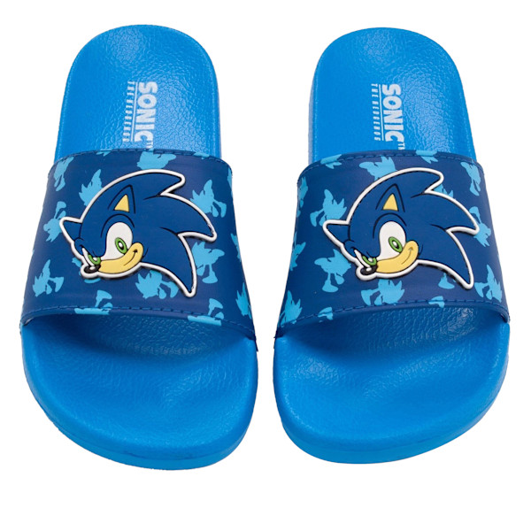 Sonic The Hedgehog Barn/Barn Sliders 3 UK Blå Blue 3 UK