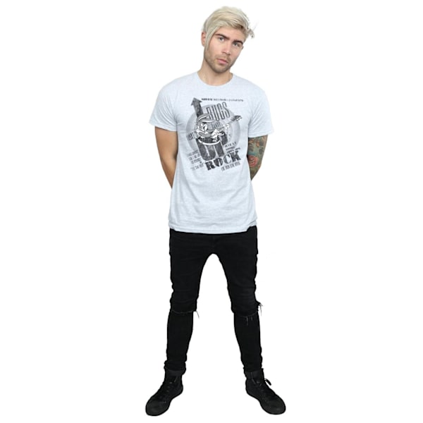Looney Tunes Herr Bugs Bunny What´s Up Rock T-Shirt XXL Sports Sports Grey XXL