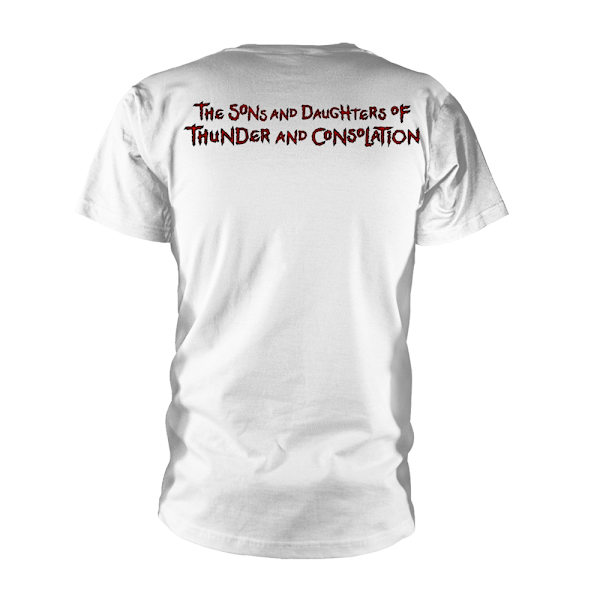 New Model Army Unisex Vuxen Thunder And Consolation T-Shirt S W White S