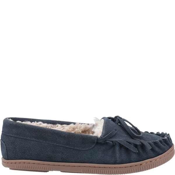 Hush Puppies Dam/Dam Addy Slip On Lädertoffla 3 UK Marinblå Navy 3 UK