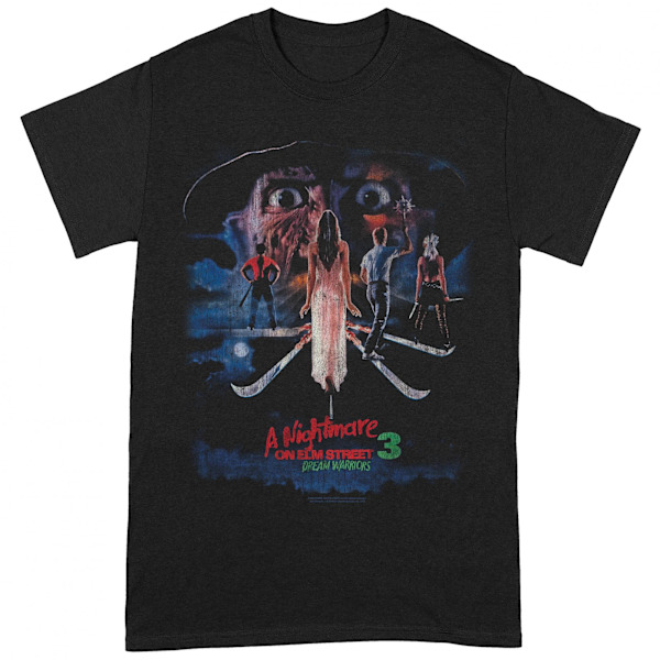 Nightmare On Elm Street Unisex Vuxen Dream Warriors T-Shirt XXL Black XXL