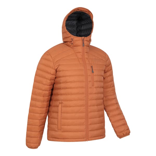 Mountain Warehouse Henry II Extrem Dunfylld Vadderad Jacka för Män Rust XXS