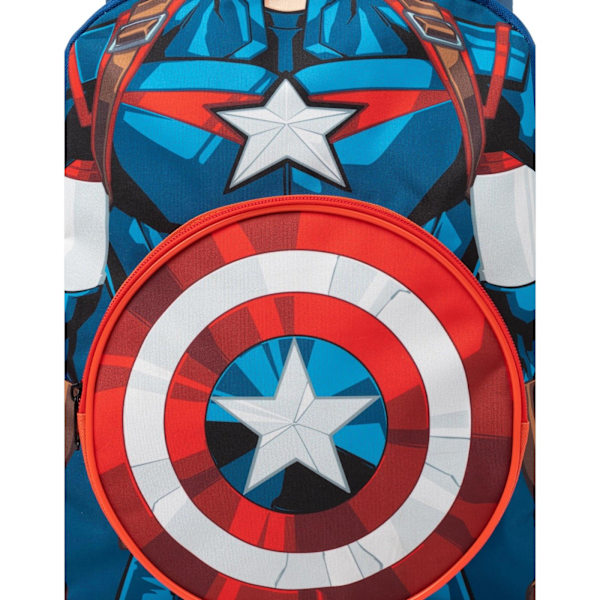 Avengers Ryggsäck Set One Size Blå/Röd/Grön Blue/Red/Green One Size