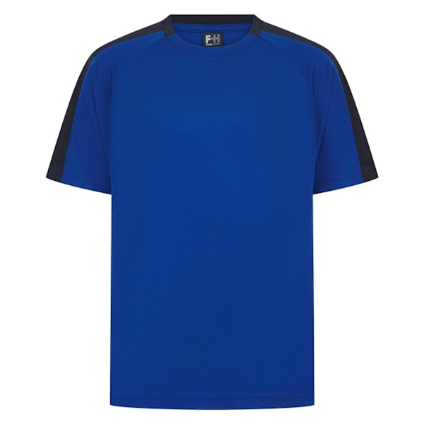 Finden & Hales Barn/Barn Team T-Shirt 3-4 År Royalblå Royal Blue/Navy 3-4 Years