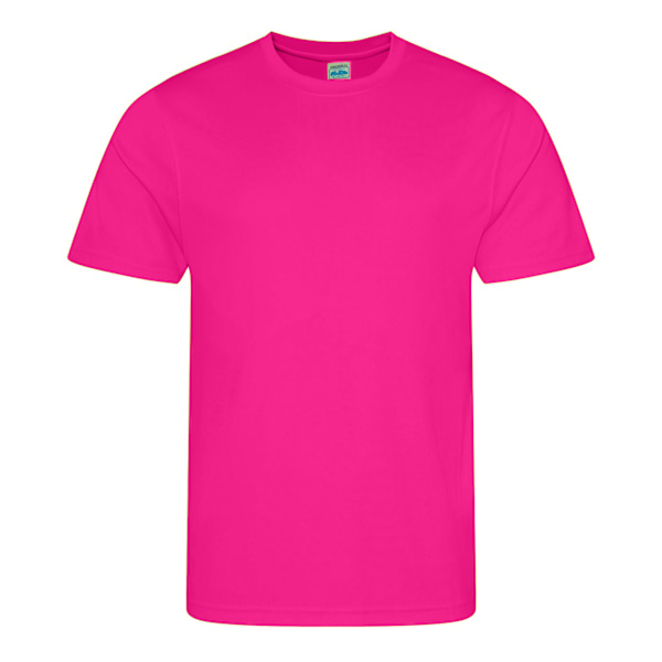 AWDis Just Cool Herr Performance Plain T-Shirt L Hyper Pink Hyper Pink L