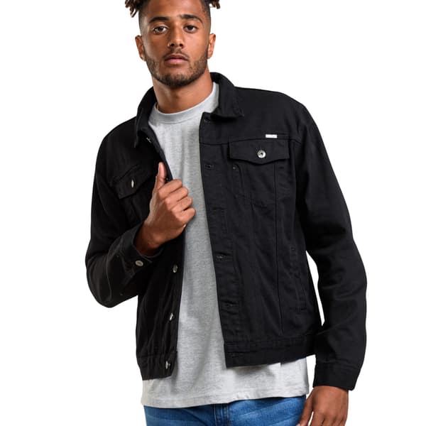 Duke Herr D555 London Trucker Denimjacka Medium Svart Black Medium