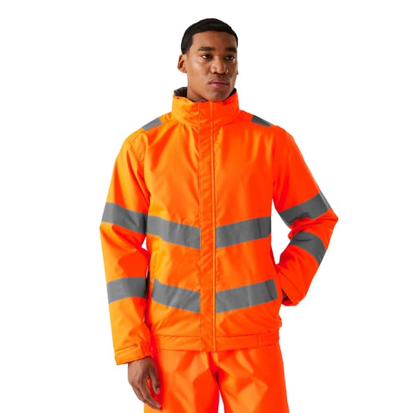 Regatta Professional Pro Contract Dover Varseljacka för män L Or Orange L