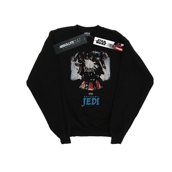Star Wars Mens Return Of The Jedi Vader Shattered Sweatshirt L Black L