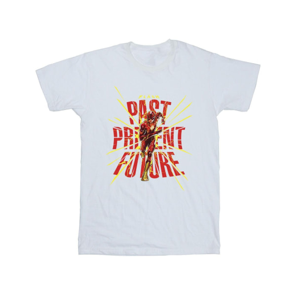 DC Comics Mens The Flash Past Present Future T-shirt M Vit White M