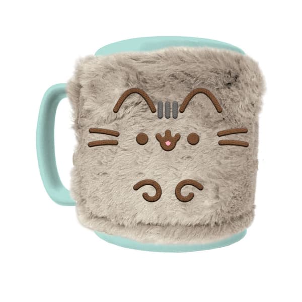 Pusheen Fuzzy Mugg One Size Grå/Blå Grey/Blue One Size