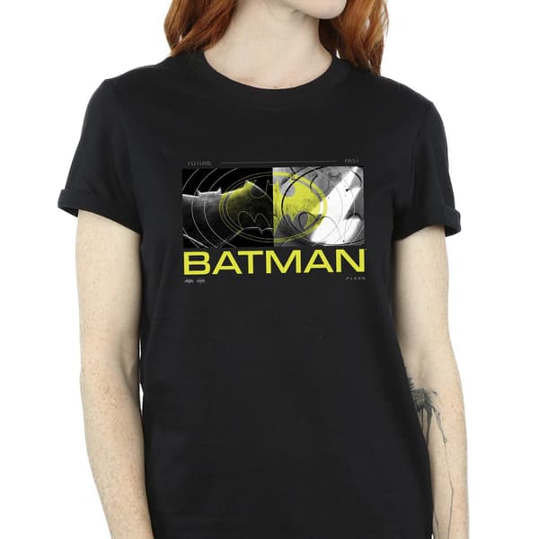 DC Comics Dam/Kvinnor The Flash Batman Future To Past Bomull Black 3XL