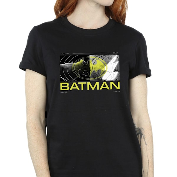 DC Comics Dam/Kvinnor The Flash Batman Future To Past Bomull Black S