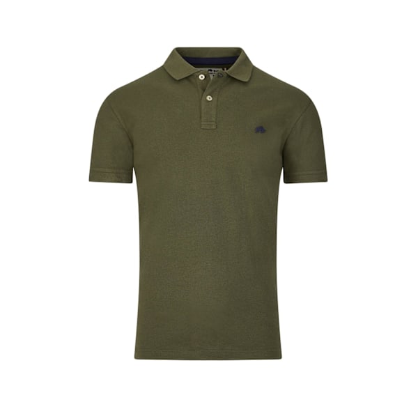 Raging Bull Herr Klassisk Ekologisk Pikétröja L Armégrön Army Green L