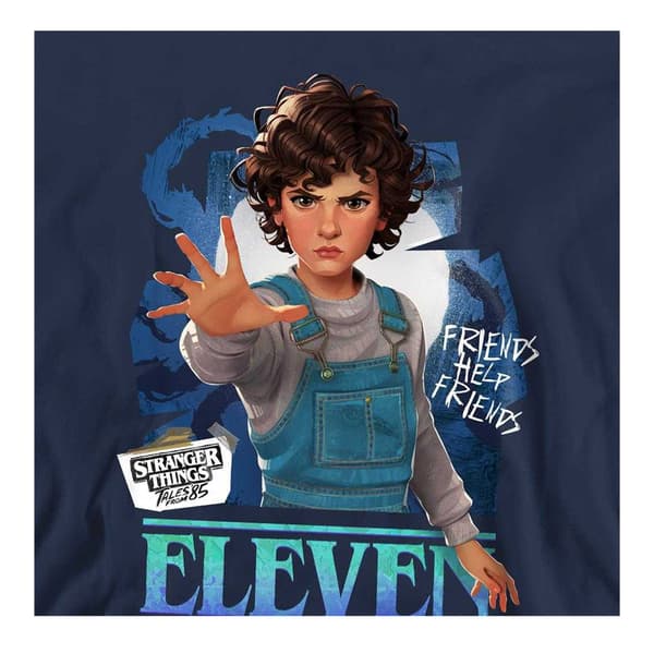 Stranger Things: Tales from ´85 Unisex Vuxen Eleven Tröja Navy M