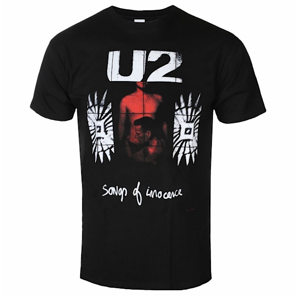 U2 Unisex Adult Songs Of Innocence Bomull T-shirt M Svart/Röd Black/Red M