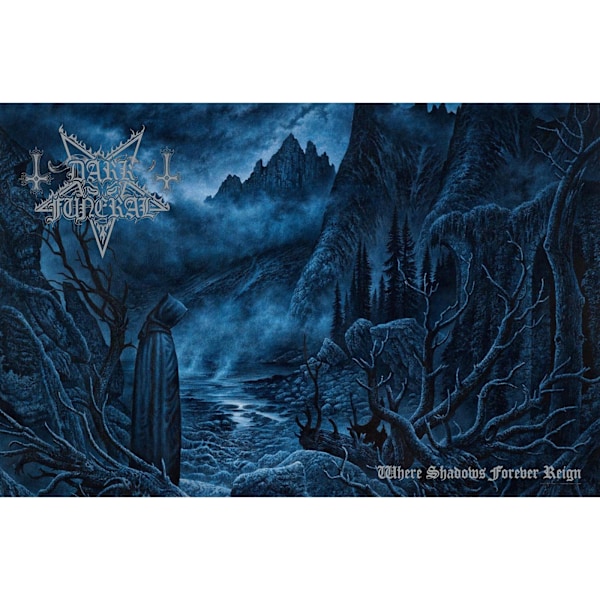Dark Funeral Where Shadows Forever Reign Textil Affisch 106cm x Blue/Black 106cm x 70cm