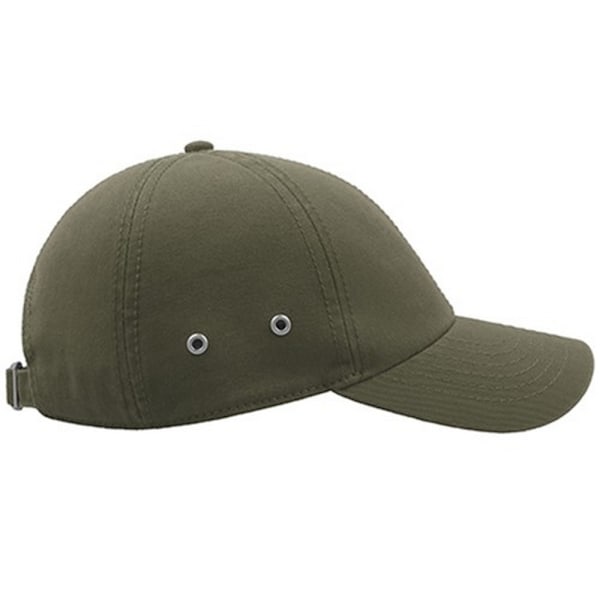 Atlantis Action 6 Panel Chino Baseball Cap One Size Olive Olive One Size